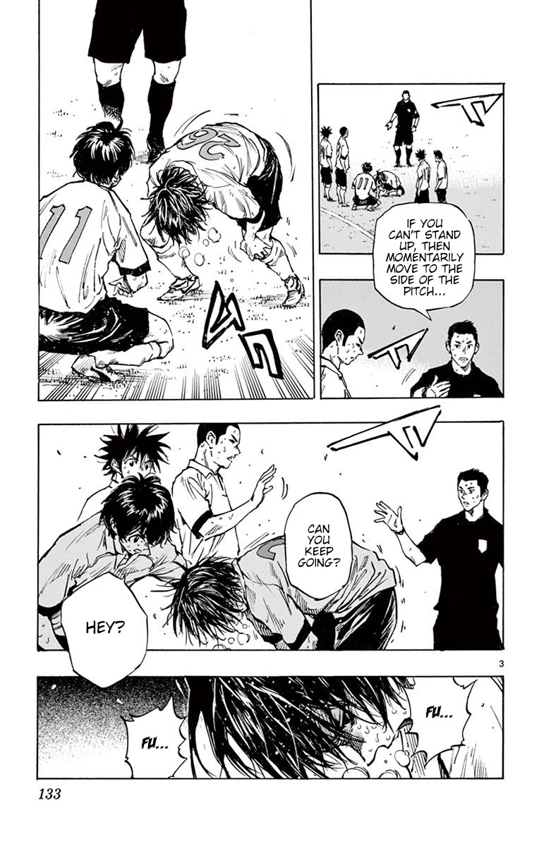 BE BLUES ~Ao ni nare~ Chapter 275 page 3 - Chapter 275: A Deep Breath of Determination