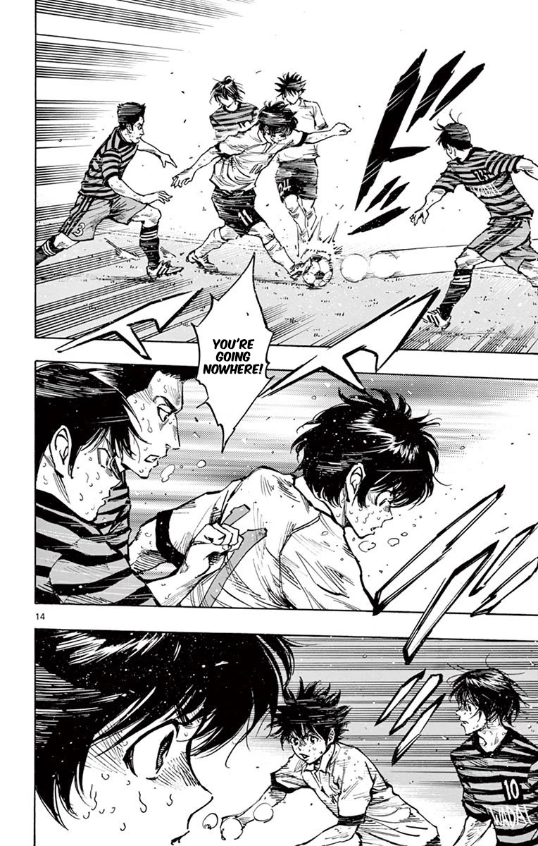 BE BLUES ~Ao ni nare~ Chapter 276 page 13 - Chapter 276: Push Up!