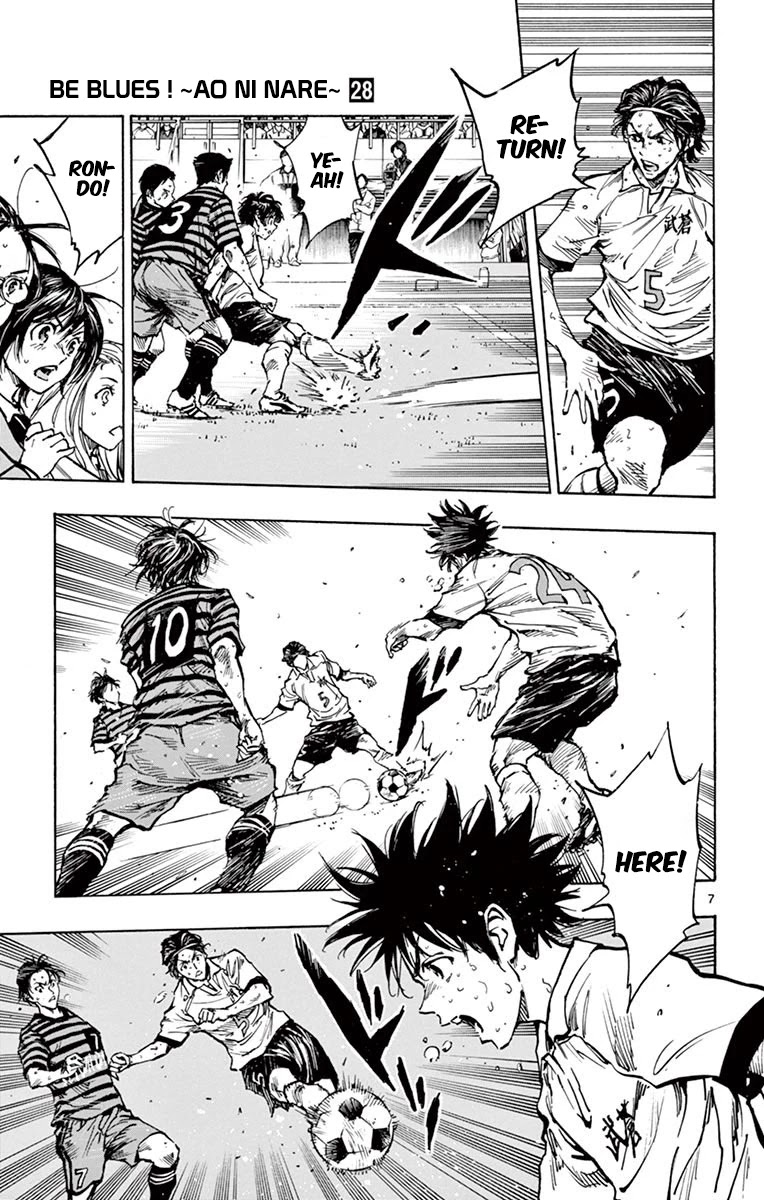 BE BLUES ~Ao ni nare~ Chapter 276 page 6 - Chapter 276: Push Up!