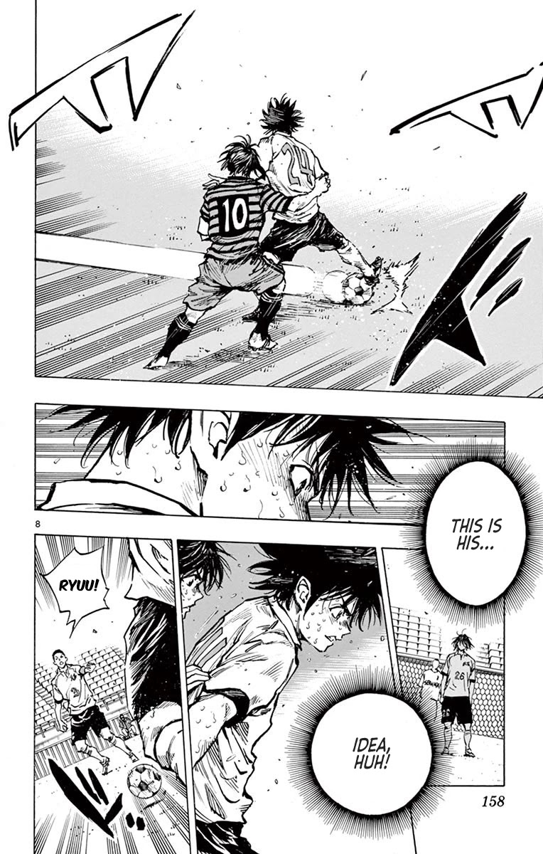 BE BLUES ~Ao ni nare~ Chapter 276 page 7 - Chapter 276: Push Up!