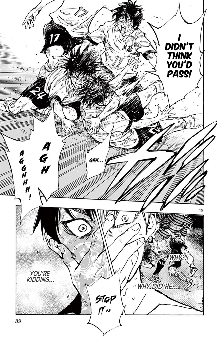 BE BLUES ~Ao ni nare~ Chapter 279 page 15 - Chapter 279: Unbelievable!
