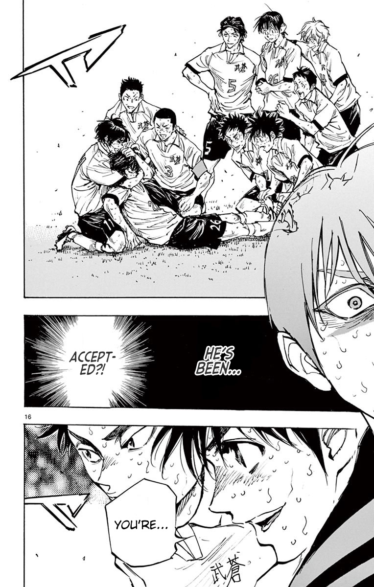 BE BLUES ~Ao ni nare~ Chapter 279 page 16 - Chapter 279: Unbelievable!