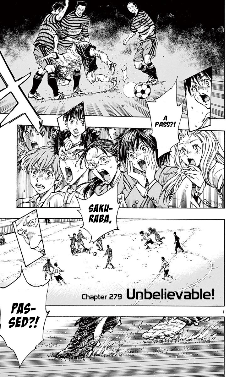 BE BLUES ~Ao ni nare~ Chapter 279 page 3 - Chapter 279: Unbelievable!