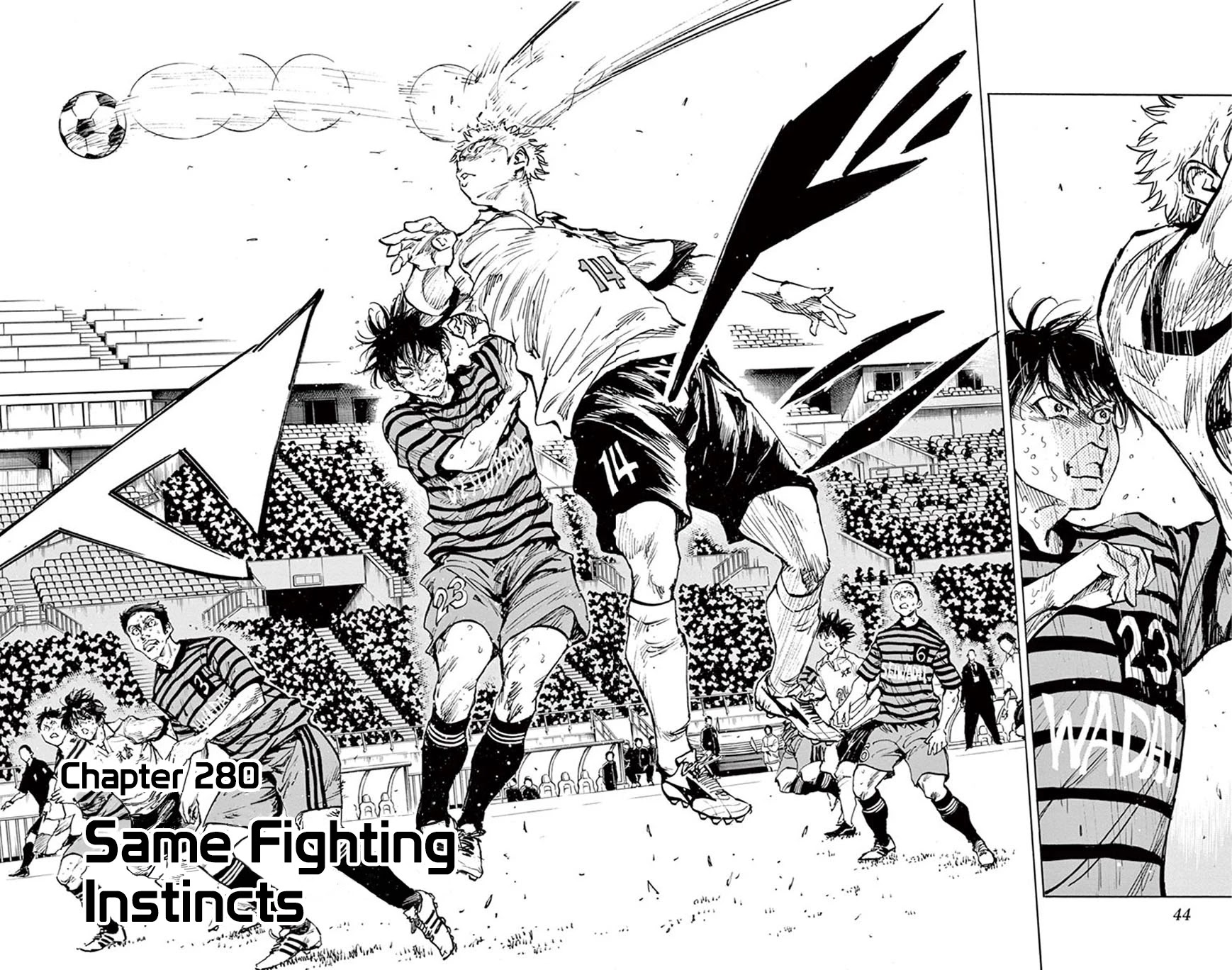 BE BLUES ~Ao ni nare~ Chapter 280 page 3 - Chapter 280: Same Fighting Instincts