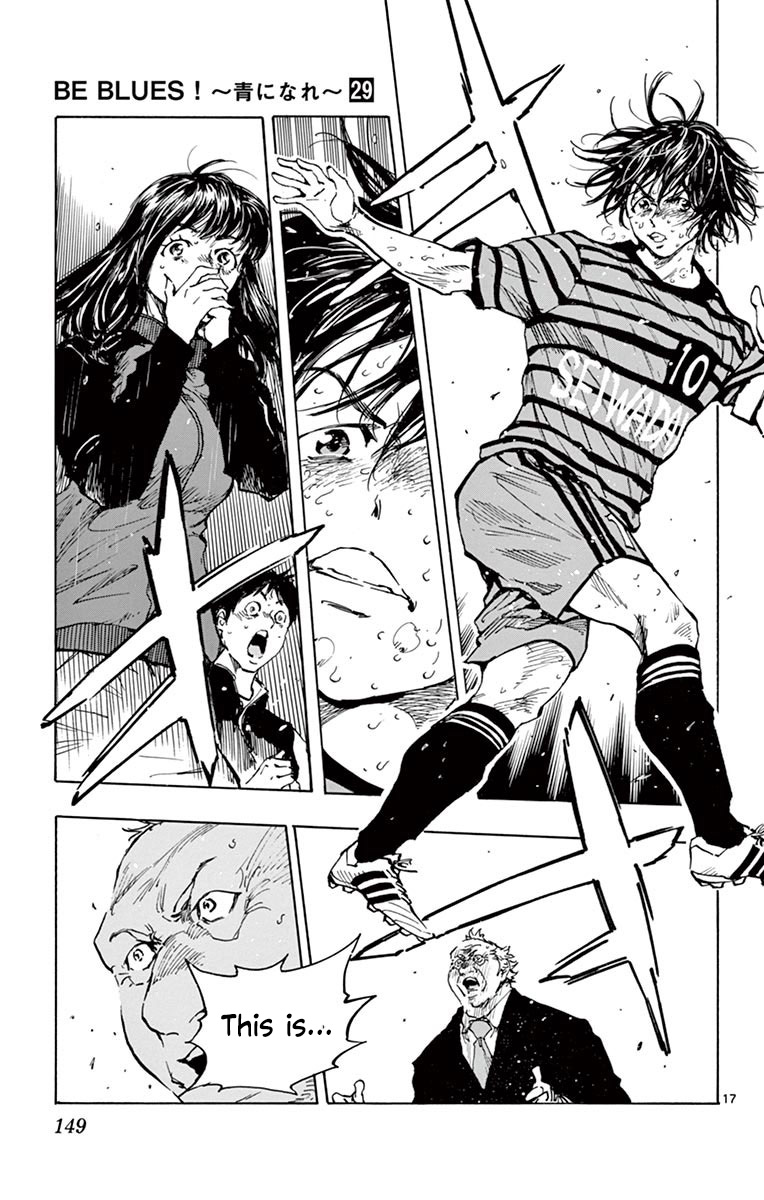 BE BLUES ~Ao ni nare~ Chapter 285 page 18 - Chapter 285: Underlying Strength