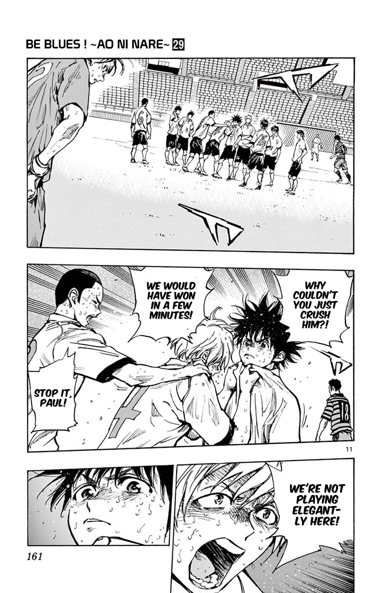 BE BLUES ~Ao ni nare~ Chapter 286 page 10 - Chapter 286: Attack or Defend?