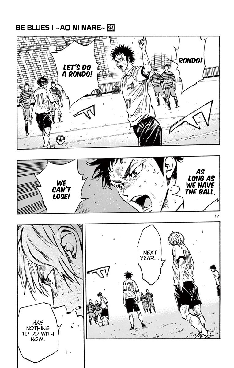 BE BLUES ~Ao ni nare~ Chapter 286 page 16 - Chapter 286: Attack or Defend?
