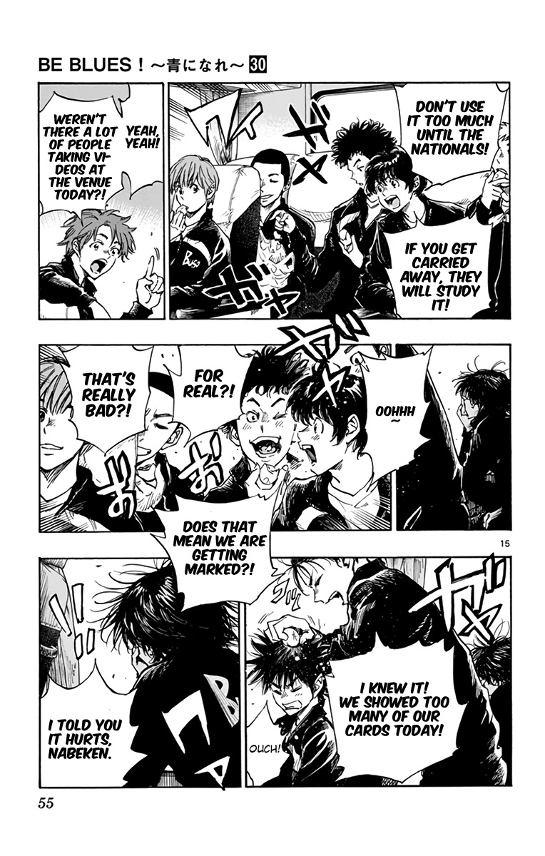 BE BLUES ~Ao ni nare~ Chapter 291 page 14 - Chapter 291: Confidence and Conflict