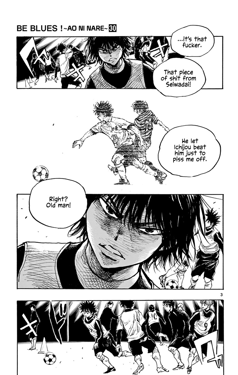 BE BLUES ~Ao ni nare~ Chapter 291 page 3 - Chapter 291: Confidence and Conflict