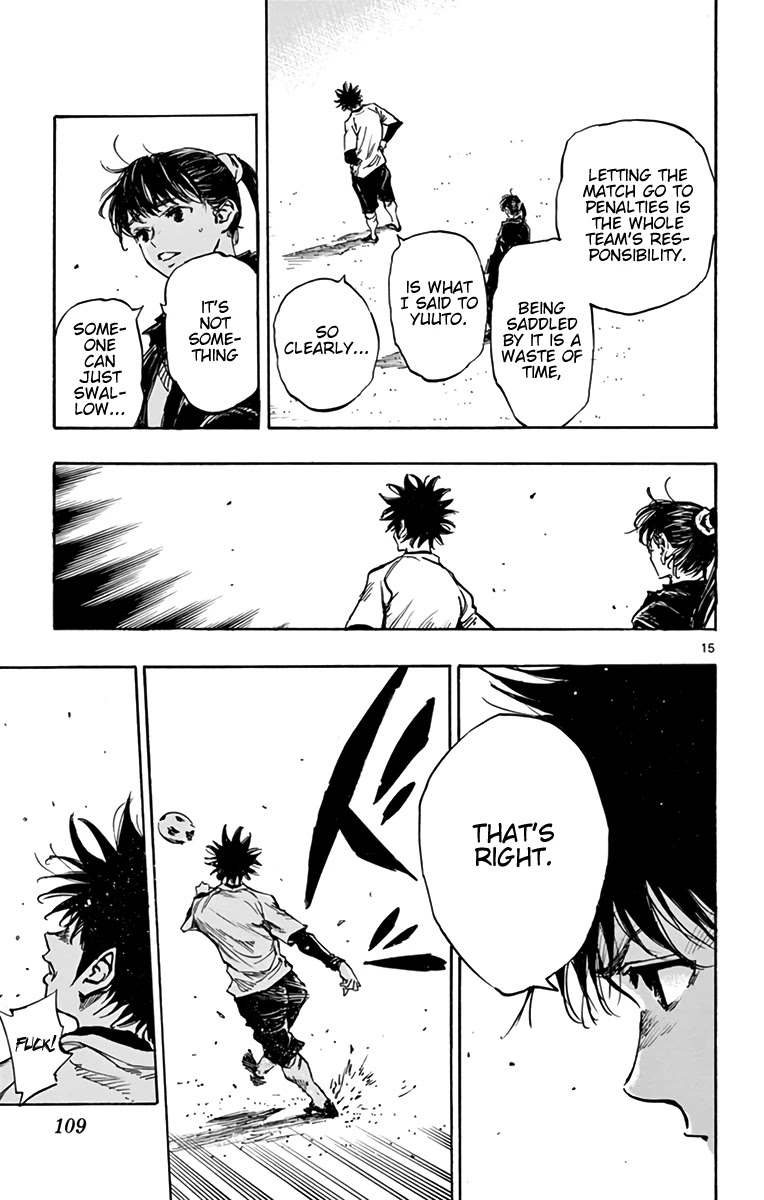 BE BLUES ~Ao ni nare~ Chapter 294 page 15 - Chapter 294: Bitter Experience