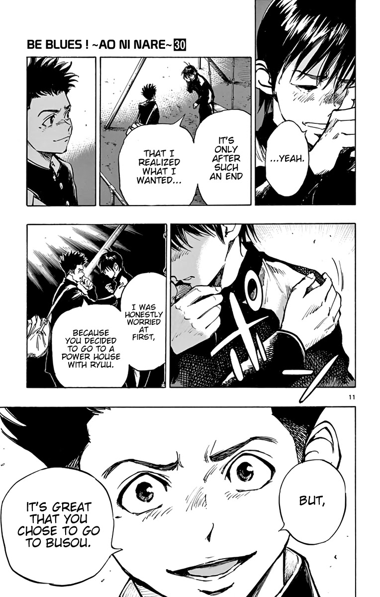 BE BLUES ~Ao ni nare~ Chapter 295 page 12 - Chapter 295: Friendship Between Guys