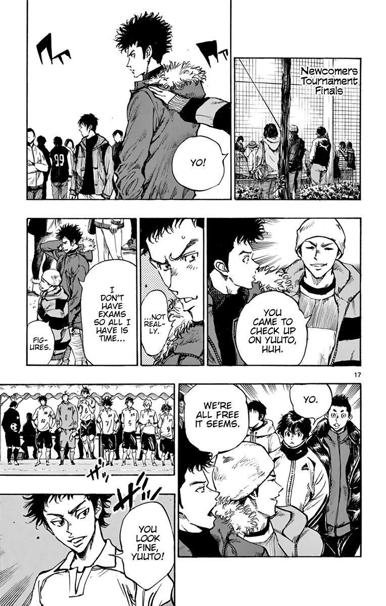 BE BLUES ~Ao ni nare~ Chapter 295 page 18 - Chapter 295: Friendship Between Guys