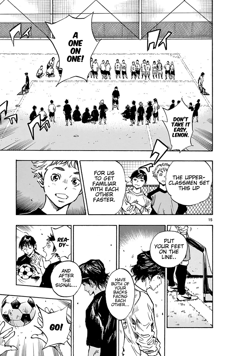 BE BLUES ~Ao ni nare~ Chapter 297 page 15 - Chapter 297: New Students