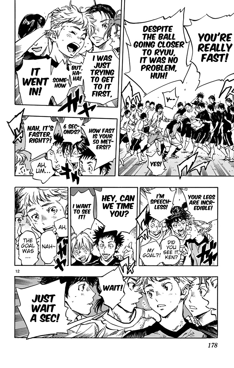 BE BLUES ~Ao ni nare~ Chapter 298 page 10 - Chapter 298: Ryuu vs Tetsuya