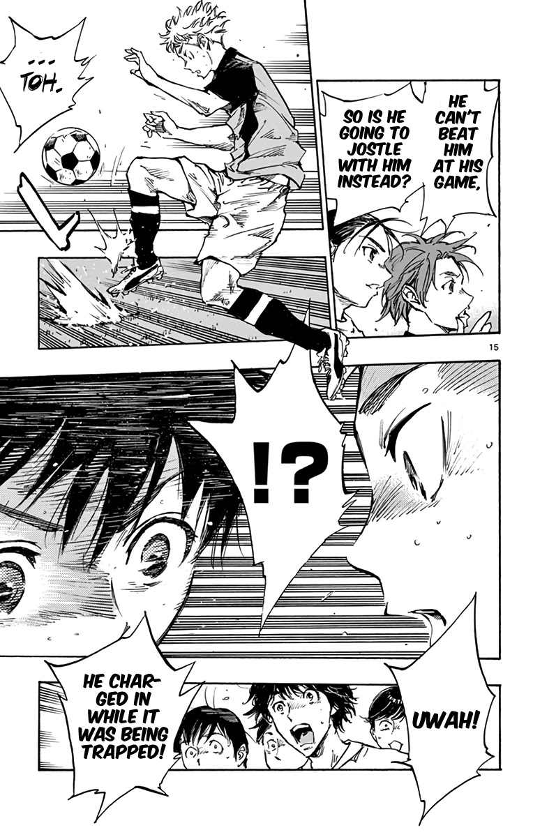 BE BLUES ~Ao ni nare~ Chapter 298 page 13 - Chapter 298: Ryuu vs Tetsuya