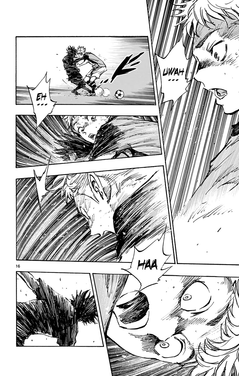 BE BLUES ~Ao ni nare~ Chapter 298 page 14 - Chapter 298: Ryuu vs Tetsuya