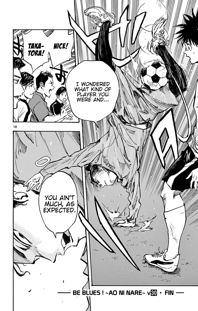 BE BLUES ~Ao ni nare~ Chapter 299 page 18 - Chapter 299: Severe Individuality