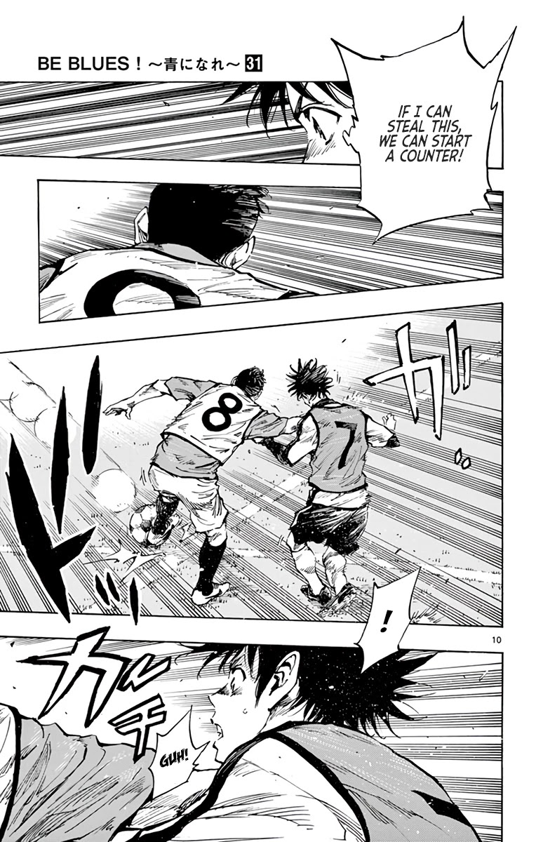BE BLUES ~Ao ni nare~ Chapter 301 page 11 - Chapter 301: The Presence of the Strong