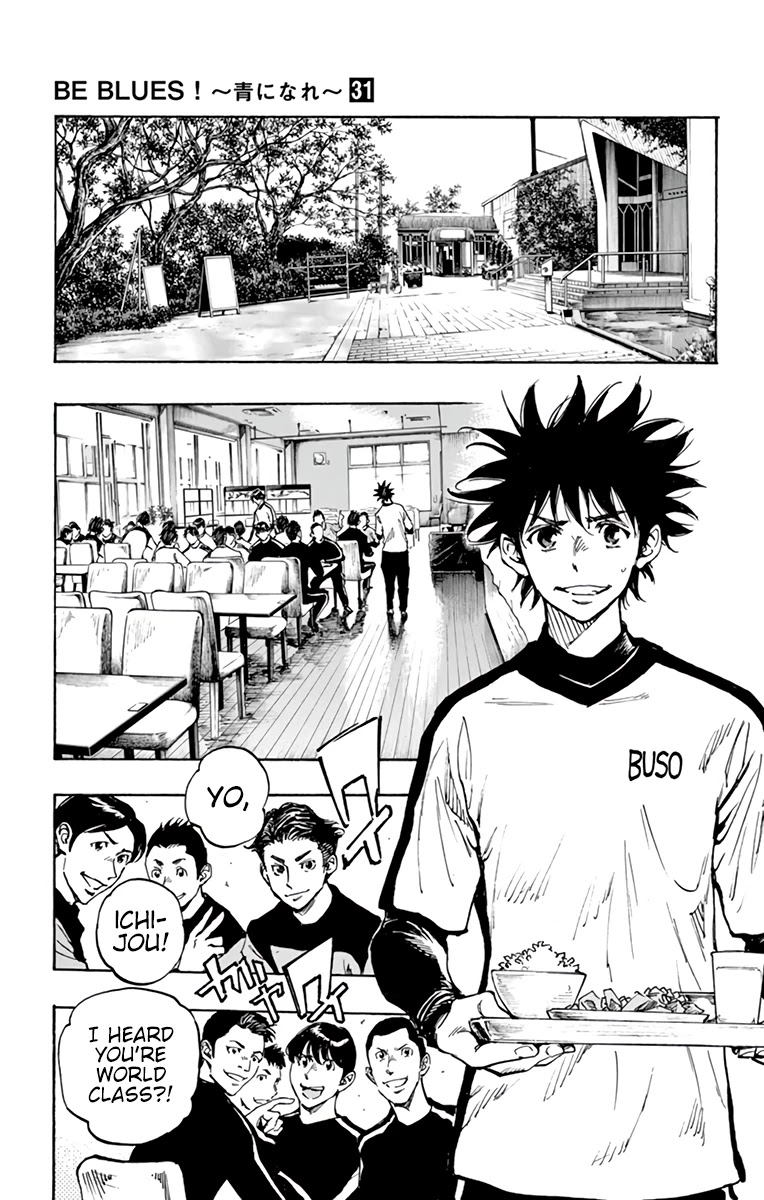 BE BLUES ~Ao ni nare~ Chapter 301 page 4 - Chapter 301: The Presence of the Strong