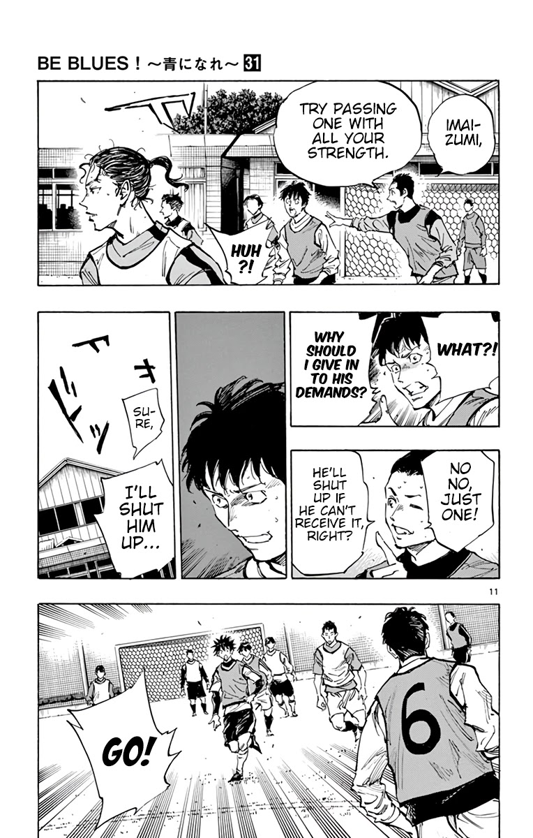 BE BLUES ~Ao ni nare~ Chapter 302 page 11 - Chapter 302: Ryuu's Demand