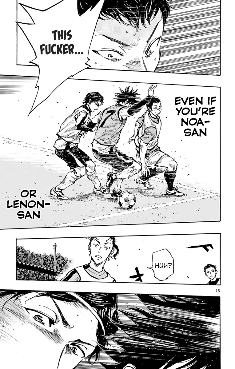 BE BLUES ~Ao ni nare~ Chapter 303 page 14 - Chapter 303: Like I'll Let Myself Get Picked Off!
