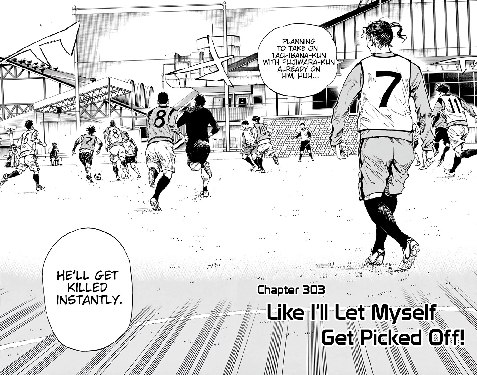 BE BLUES ~Ao ni nare~ Chapter 303 page 3 - Chapter 303: Like I'll Let Myself Get Picked Off!