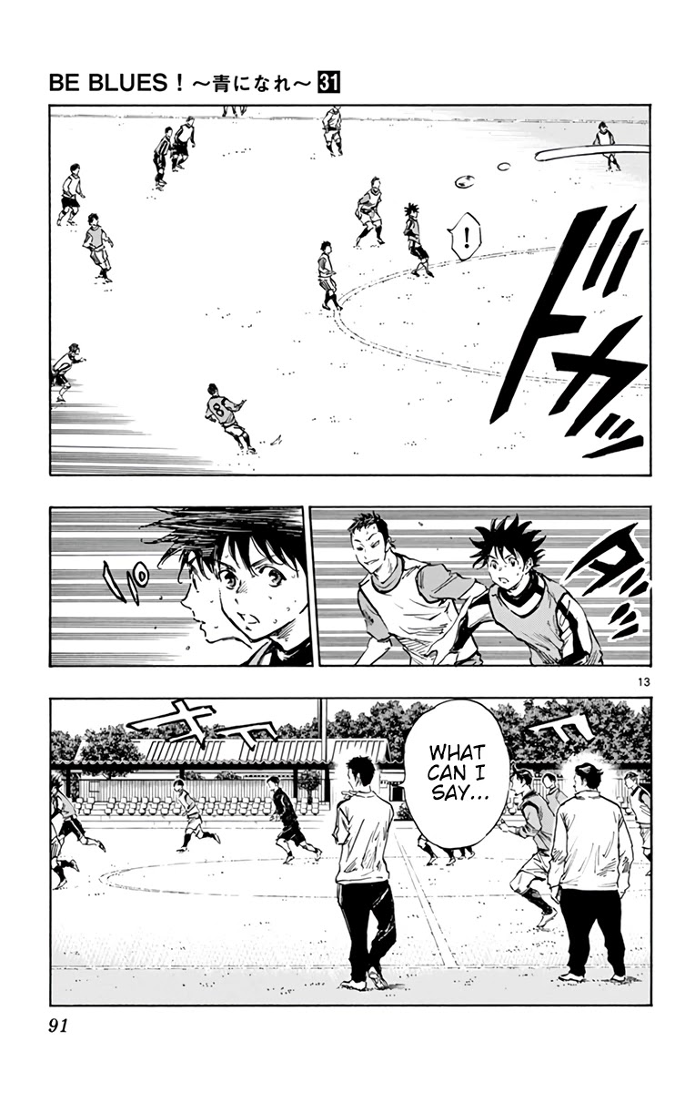 BE BLUES ~Ao ni nare~ Chapter 304 page 14 - Chapter 304: The Evaluation of the Strong