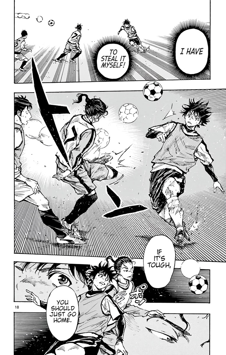 BE BLUES ~Ao ni nare~ Chapter 304 page 18 - Chapter 304: The Evaluation of the Strong