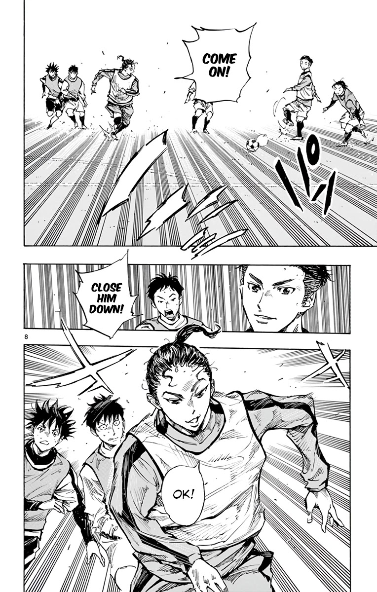 BE BLUES ~Ao ni nare~ Chapter 305 page 7 - Chapter 305: Even if I'm Cornered