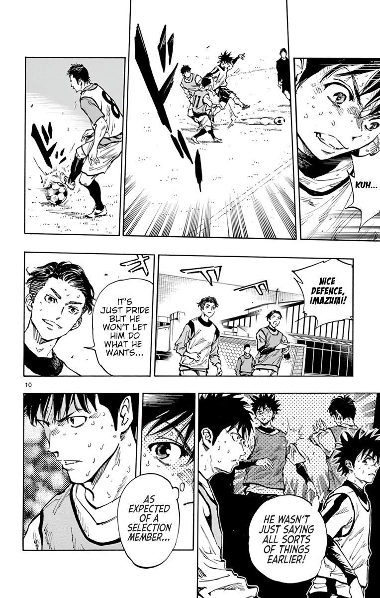 BE BLUES ~Ao ni nare~ Chapter 308 page 10 - Chapter 308: Ryuu to the Main Team!