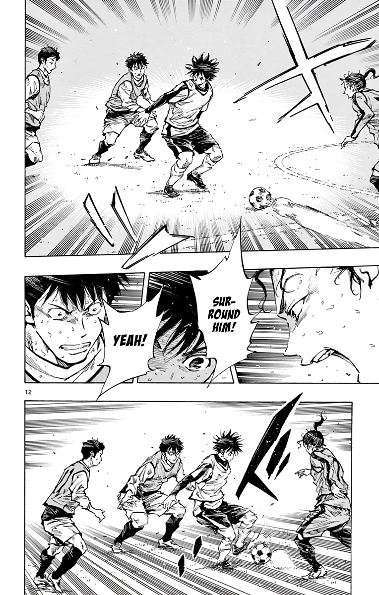 BE BLUES ~Ao ni nare~ Chapter 308 page 12 - Chapter 308: Ryuu to the Main Team!