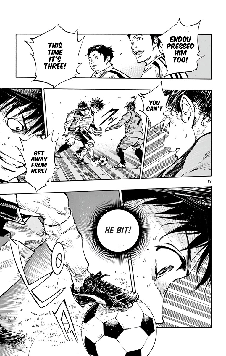 BE BLUES ~Ao ni nare~ Chapter 308 page 13 - Chapter 308: Ryuu to the Main Team!