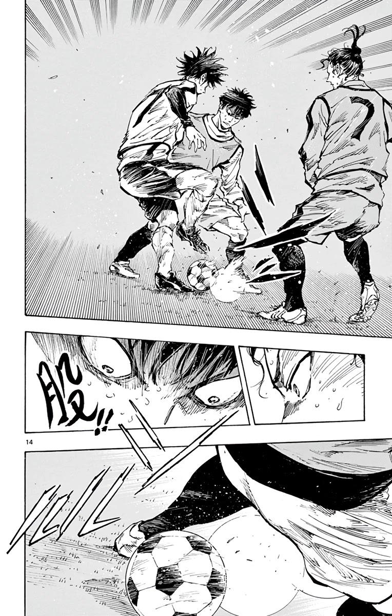 BE BLUES ~Ao ni nare~ Chapter 308 page 14 - Chapter 308: Ryuu to the Main Team!
