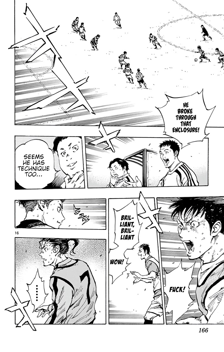 BE BLUES ~Ao ni nare~ Chapter 308 page 16 - Chapter 308: Ryuu to the Main Team!