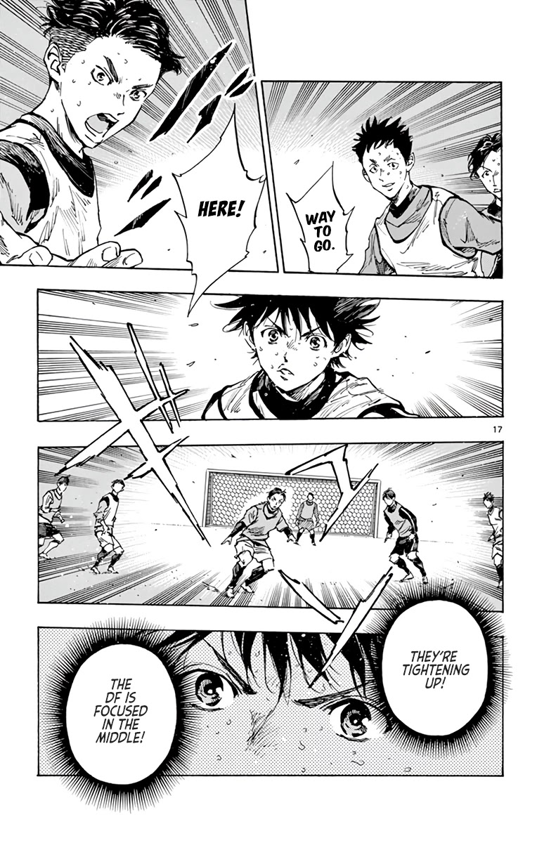 BE BLUES ~Ao ni nare~ Chapter 308 page 17 - Chapter 308: Ryuu to the Main Team!