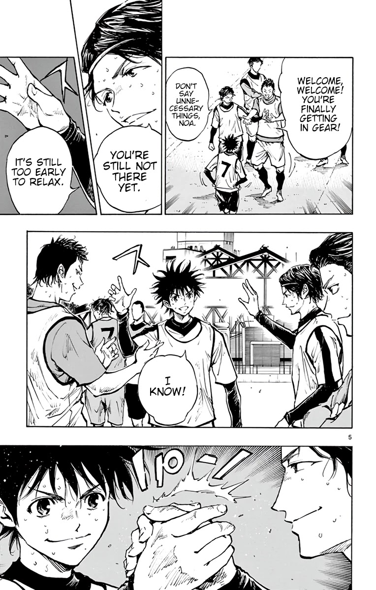 BE BLUES ~Ao ni nare~ Chapter 308 page 5 - Chapter 308: Ryuu to the Main Team!