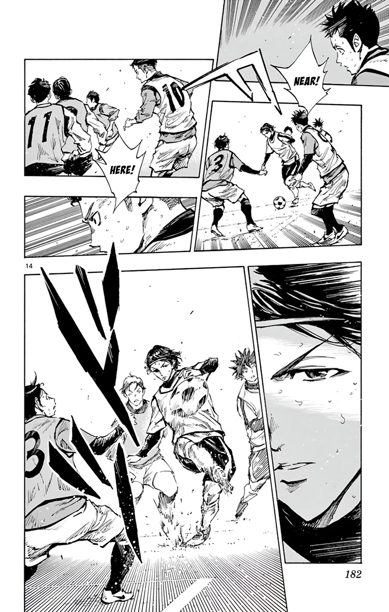 BE BLUES ~Ao ni nare~ Chapter 309 page 13 - Chapter 309: Ichijou Ryuu's Work Rate!