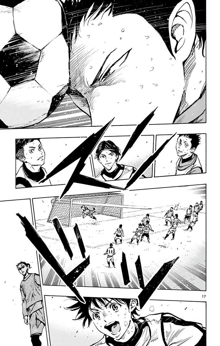 BE BLUES ~Ao ni nare~ Chapter 309 page 16 - Chapter 309: Ichijou Ryuu's Work Rate!