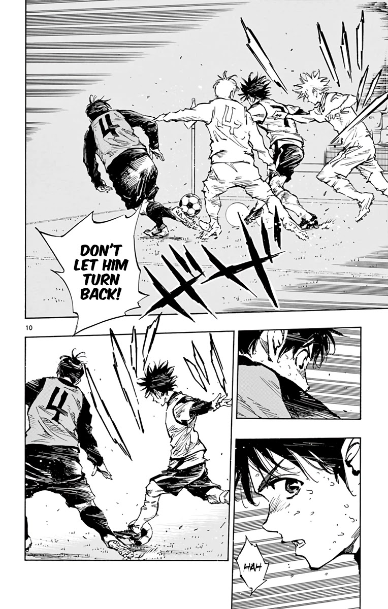 BE BLUES ~Ao ni nare~ Chapter 309 page 9 - Chapter 309: Ichijou Ryuu's Work Rate!