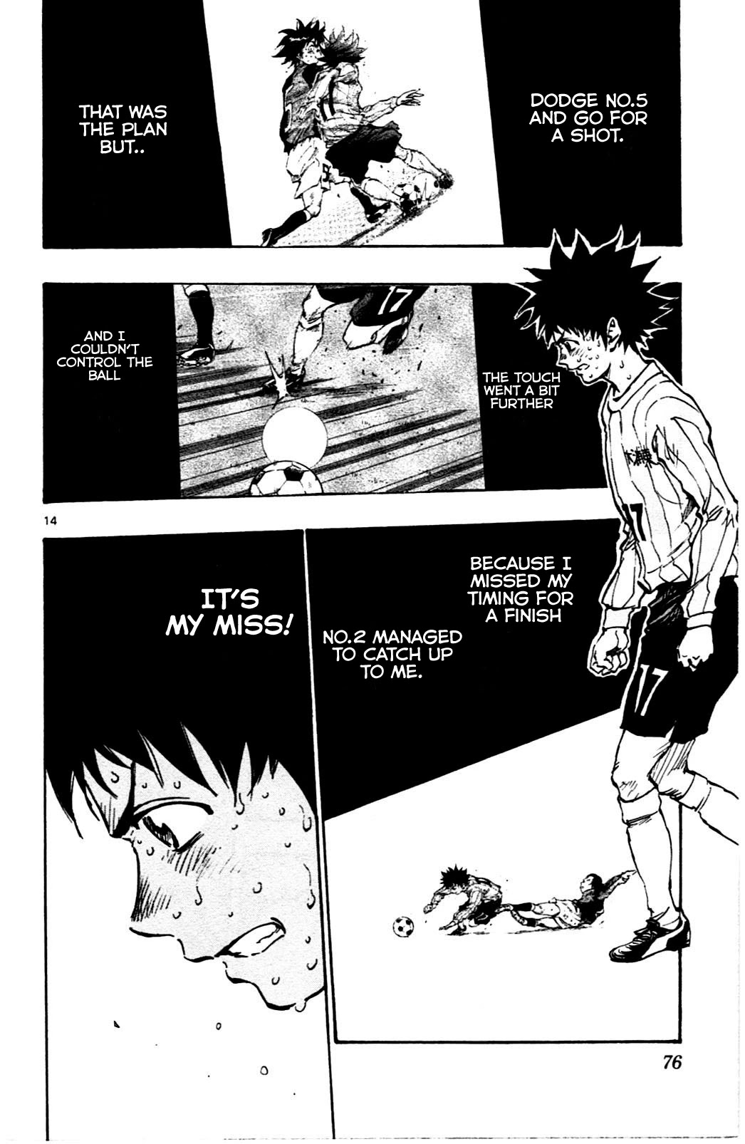 BE BLUES ~Ao ni nare~ Chapter 31 page 14 - Chapter 31: Flow Through