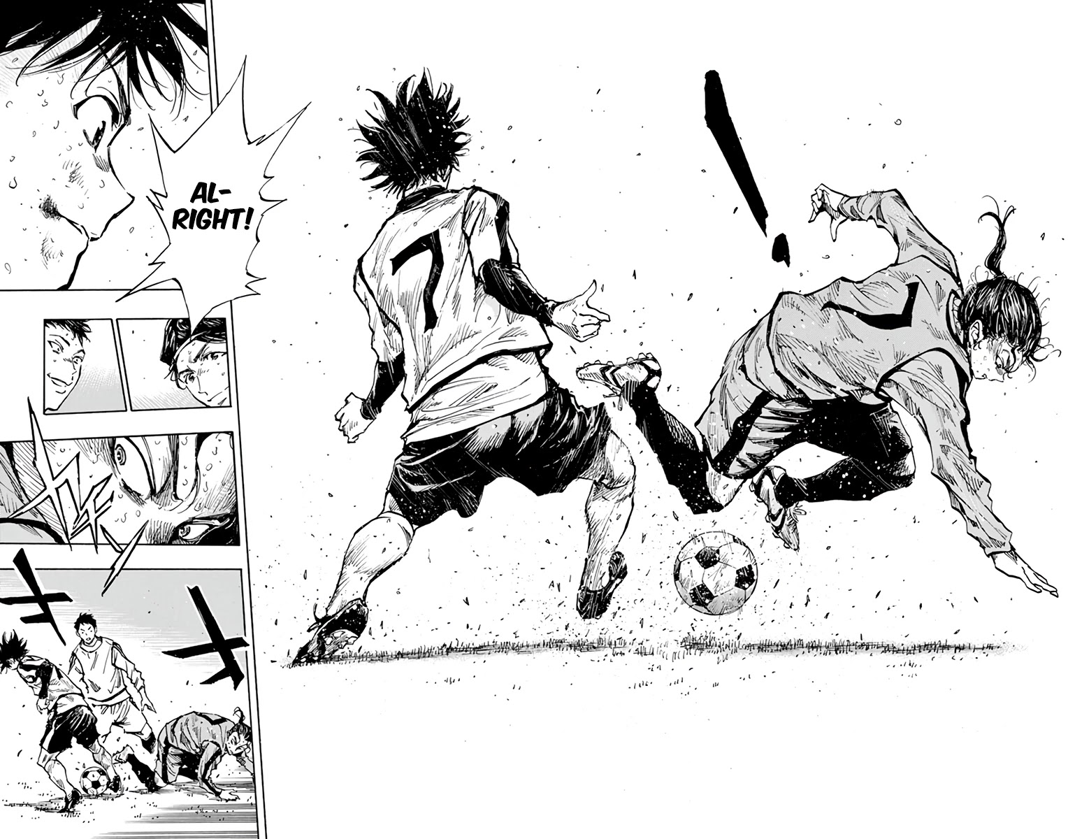 BE BLUES ~Ao ni nare~ Chapter 311 page 12 - Chapter 311: Dragon vs Tiger