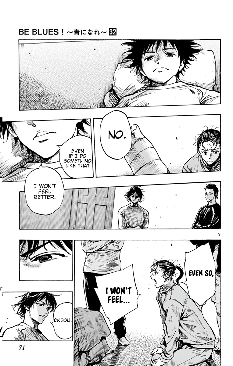 BE BLUES ~Ao ni nare~ Chapter 313 page 9 - Chapter 313: I'm Really Sorry