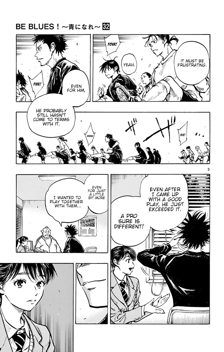 BE BLUES ~Ao ni nare~ Chapter 314 page 4 - Chapter 314: Until the Next Chance
