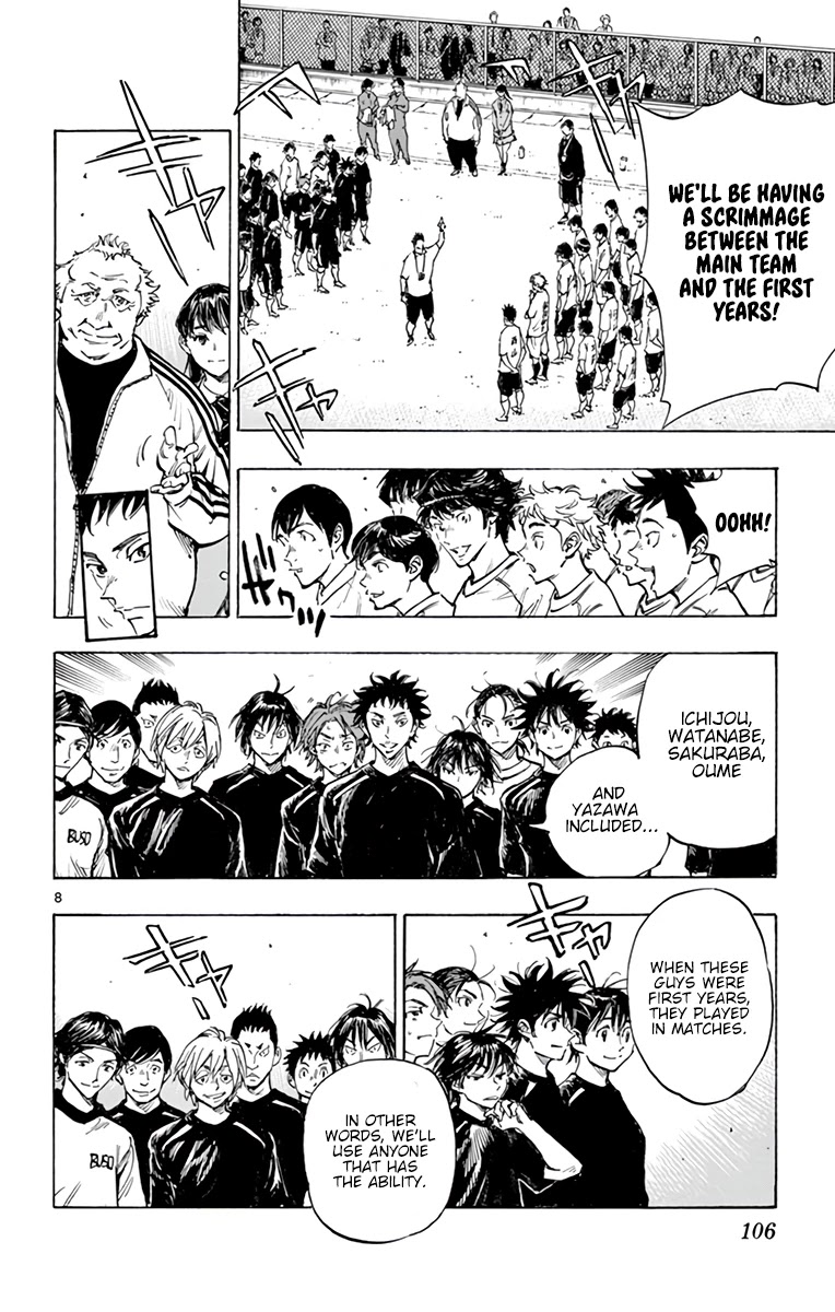 BE BLUES ~Ao ni nare~ Chapter 315 page 9 - Chapter 315: The Team's Task