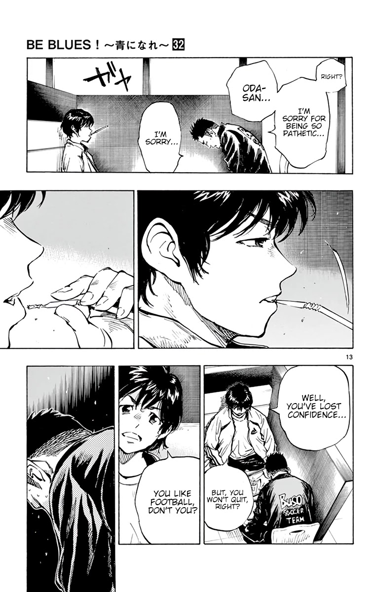 BE BLUES ~Ao ni nare~ Chapter 317 page 14 - Chapter 317: Abe's Whereabouts