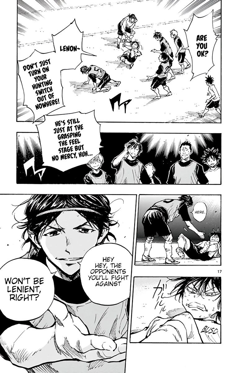 BE BLUES ~Ao ni nare~ Chapter 321 page 17 - Chapter 321: Room for Growth