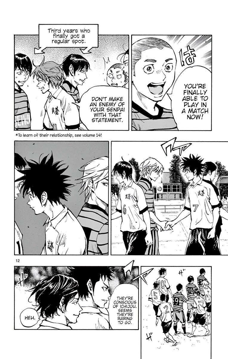 BE BLUES ~Ao ni nare~ Chapter 322 page 13 - Chapter 322: Now, Time for the Real Thing!