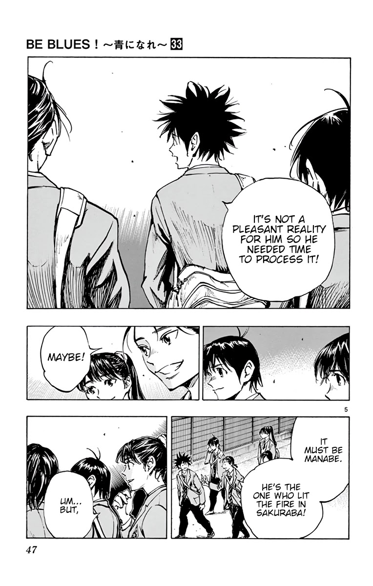 BE BLUES ~Ao ni nare~ Chapter 322 page 6 - Chapter 322: Now, Time for the Real Thing!