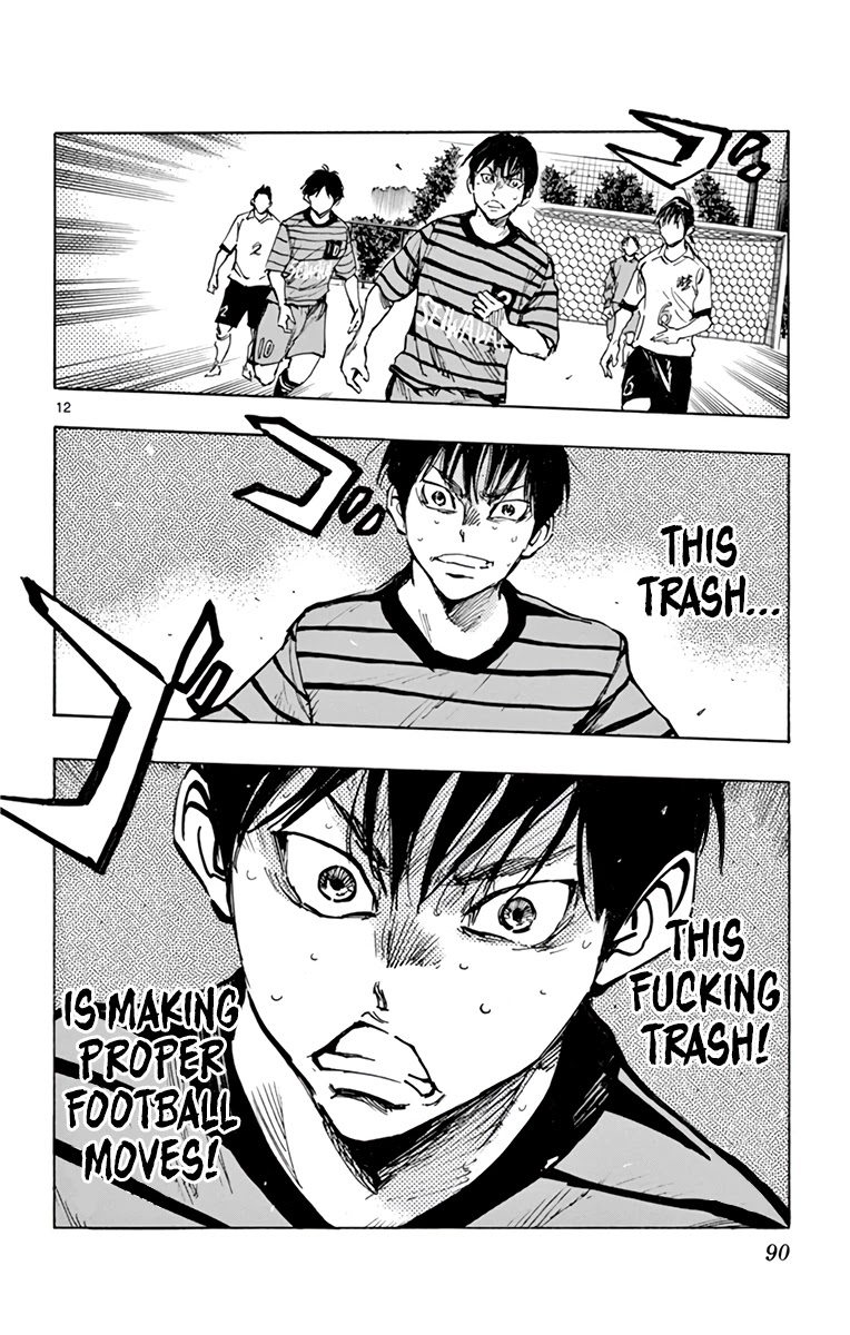 BE BLUES ~Ao ni nare~ Chapter 324 page 12 - Chapter 324: Sharp!