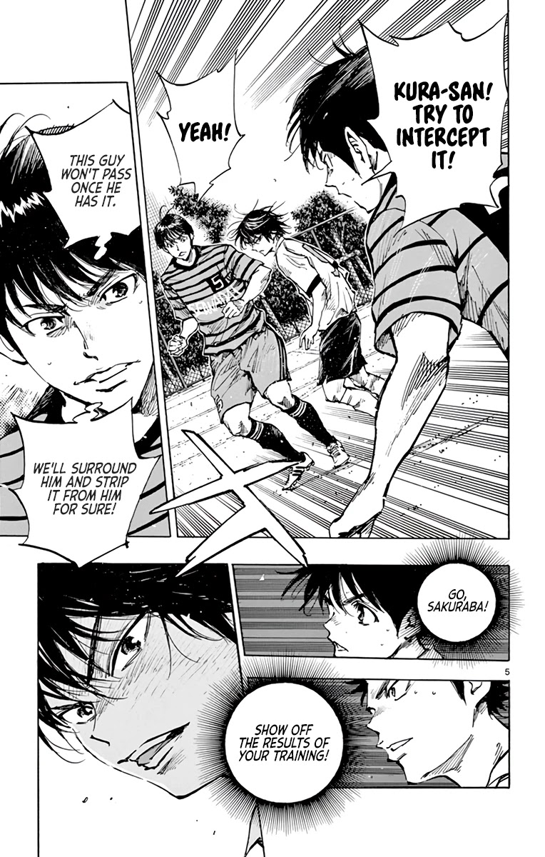 BE BLUES ~Ao ni nare~ Chapter 324 page 5 - Chapter 324: Sharp!